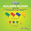 UNiPLAY Plump Soft Building Blocks - 24-Piece Jumbo Stacking Multicolor