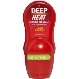 Deep Heat Muscle Massage Roll-on Lotion, Ease Tight Muscles, 50ml (Pack of 1)