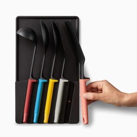 Joseph Joseph 10543 Elevate Utensil Store Utensil 5-Piece Set, Multicolor