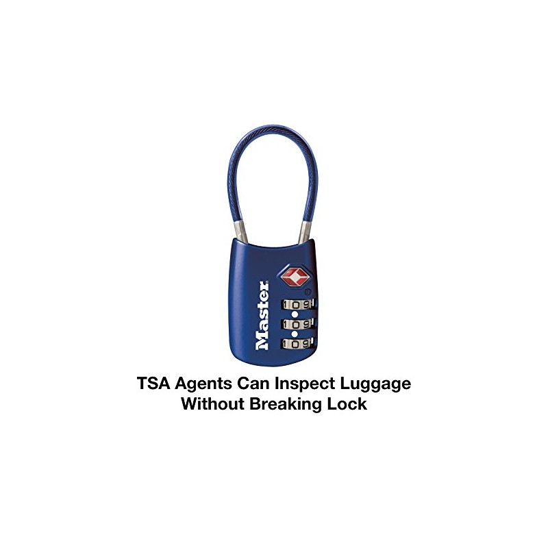 master lock candado, puedes establecer tu propia combinación TSA aceptado