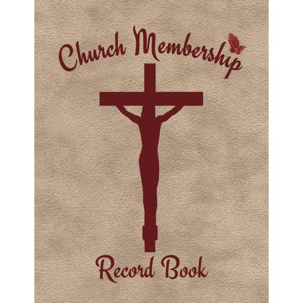 Church Membership Record Book: Church Records Keeping, Church Record Book