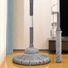 Self Wringing Twist Mop Stainless Steel Fiber Rope Easy Squeeze