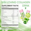 Alliwise Collagen Drink - 2500mg Collagen Peptides Liquid for Skin,
