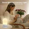 Smart White Noise Machine, Baby Sound Machine with Night Light,