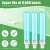 Kittmip 4 Pieces UV UV-C Light Bulbs 9W G23 Base