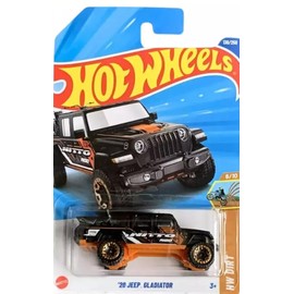 Hot Wheels '20 Jeep Gladiator [Black], HW Dirt 6/10, 130/250