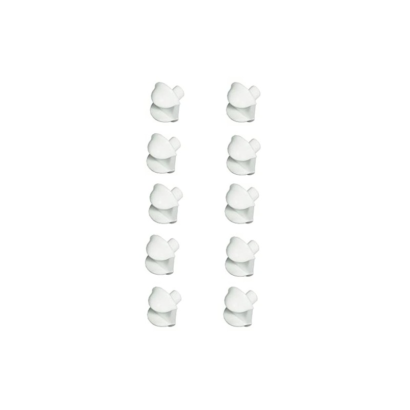 cyclingcolors 10x Shelf Support Glass Shelf Support 4 mm 5