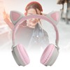 Cat Ear Headphone 3D LED Light Wireless Bluetooth 5.0 Foldable