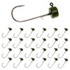Reaction Tackle Mushroom JigHead 1/16oz - Green Pumpkin