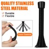 Chumia 36 Pieces Spring Door Stopper with Rubber Bumper Flexible