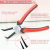 LEONTOOL Curved Long Snap Ring Pliers for Holes, C-Ring Pliers,