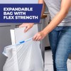Hefty bolsas de basura con cordón para cocina, ultra fuertes,