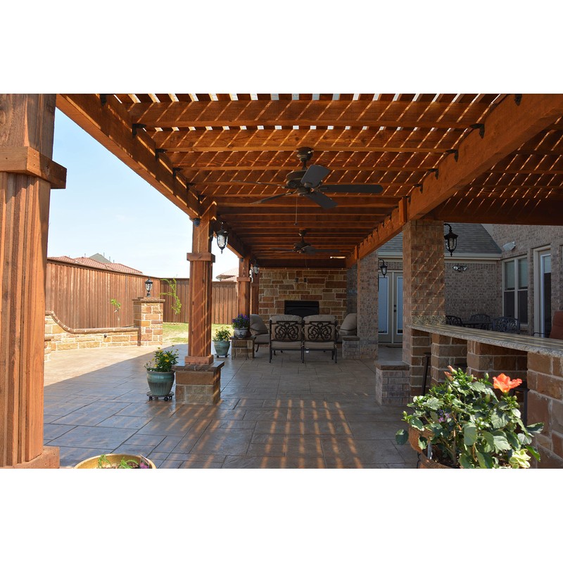 Ozco Building Products 56618 Laredo Sunset 4-inch Rafter Clips, (10