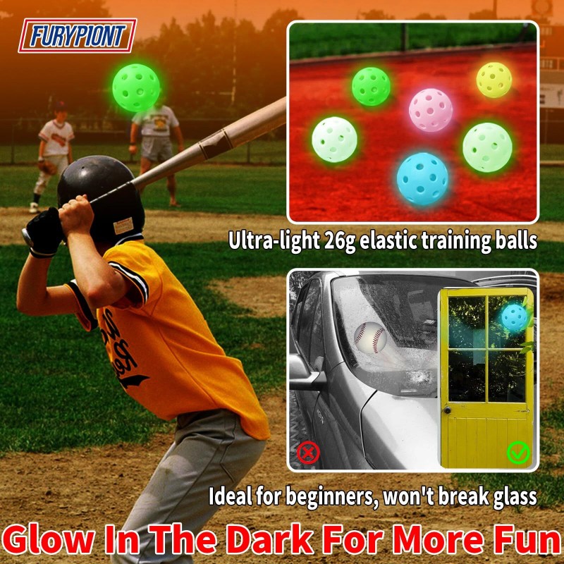 Flight Tees Adjustable Batting Tee Baseball Softball Tee Ball Hitting
