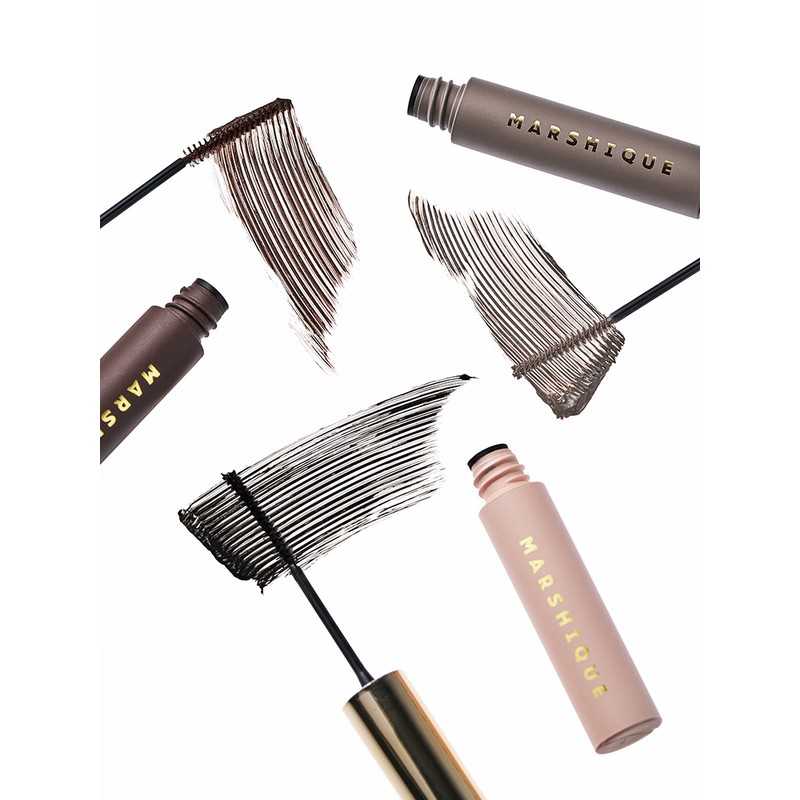 Marcique [Nutritious Mascara] Marcique Enriched Color Eyelash Nutrient - Smudge-free,
