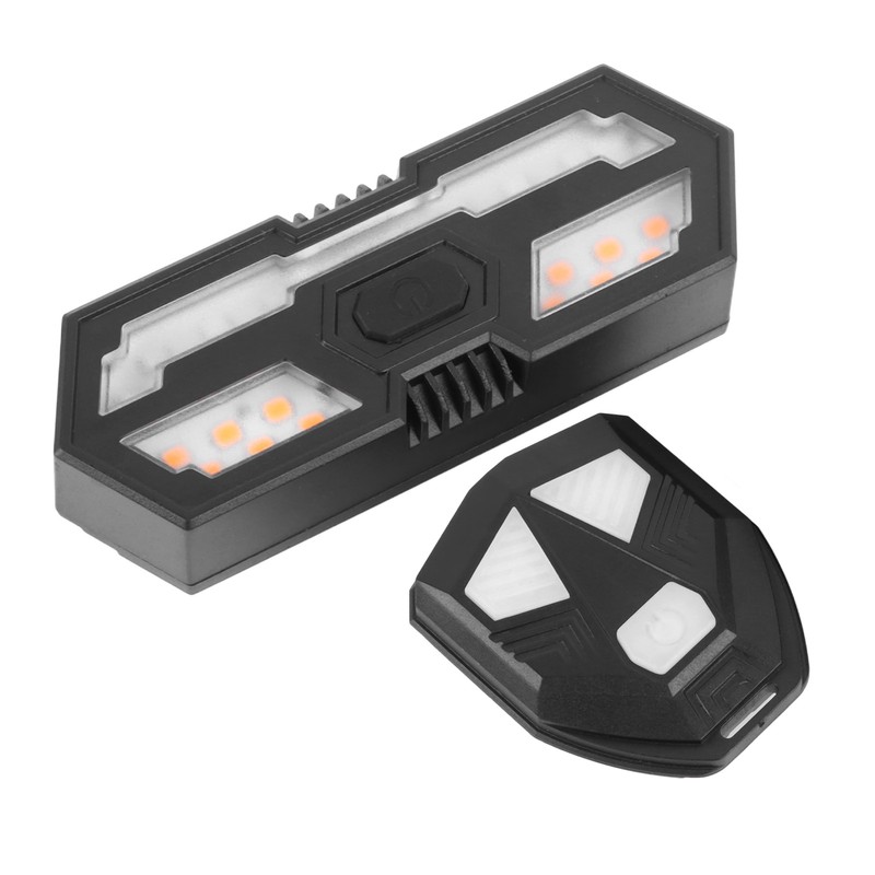 Bike Tail Light Wireless Remote Control Safety Bicycle Night Riding