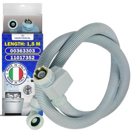 Aquastop Filling Hose for Dishwasher and Washing Machine Length 1.5 m with Original Code 11017352 11007861 00363303 for Siemens for Bosch MONTERAL