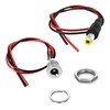 GLDYTIMES 55 25 5A DC Power Connector 5.5x2.5mm Jack Socket
