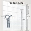 JTIAENG Draw Rod for Cordless Roller Shade Blinds 13"-24" Length