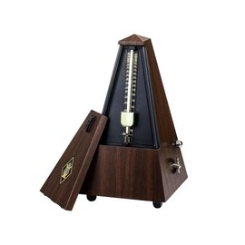 Mechanical Metronome,Universal Metronome for Piano Guitar Violin Bass Drum,High Precision Track Beat and Tempo (Wood Grain)