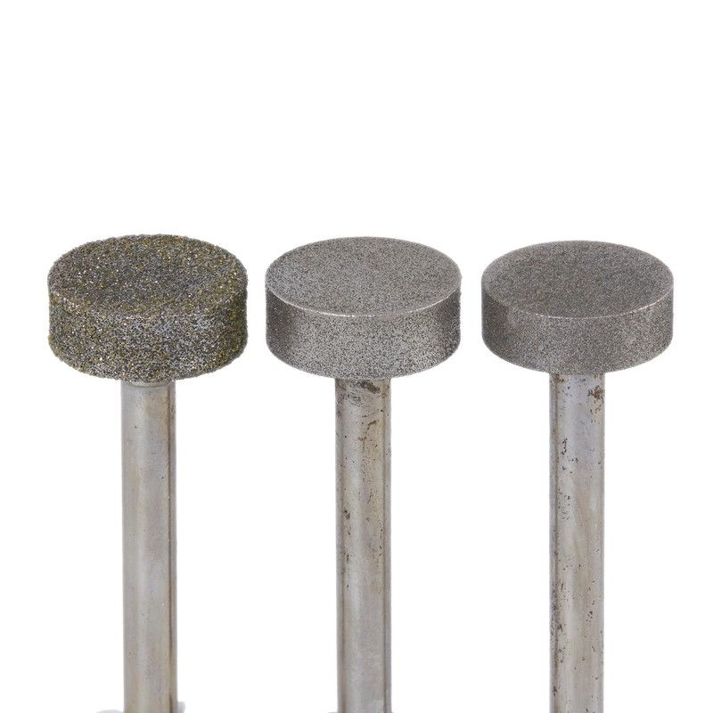 ILOVETOOL Diamond Coated 20 mm Cylinder Cylindrical Mounted Point Grinding