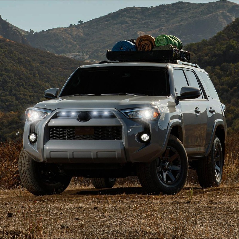 Upgraded 4 PCS Led Grill Lights Compatible with Toyota 4Runner