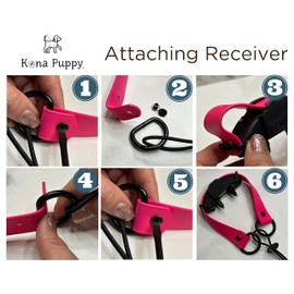 Waterproof E-Collar Replacement Strap Dog Collar for Invisible Fence/ecollar - Easy On Bungee