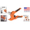 Bates Orange PVC Pipe Shears - Precision Cutting up to