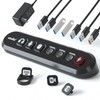 atolla Hub USB, 7 Puertos Multi USB 3.0 Hub con
