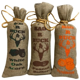 Bag R Buck White Oak Acorn, Peanutbutter, And Persimmon Three Pack Packer Bags