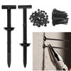 Nylon Universal Cable Tie Buckle,Universal Cable Tie Buckle for Auto,50PCS