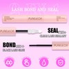 PURELEOR Cluster Lashes Kit Including Bond and Seal Remover DIY