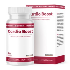 Cardio Boost Kapseln | für deine körperliche Balance | Top Qualität & Reinheit | Inhalt 90 Kapseln