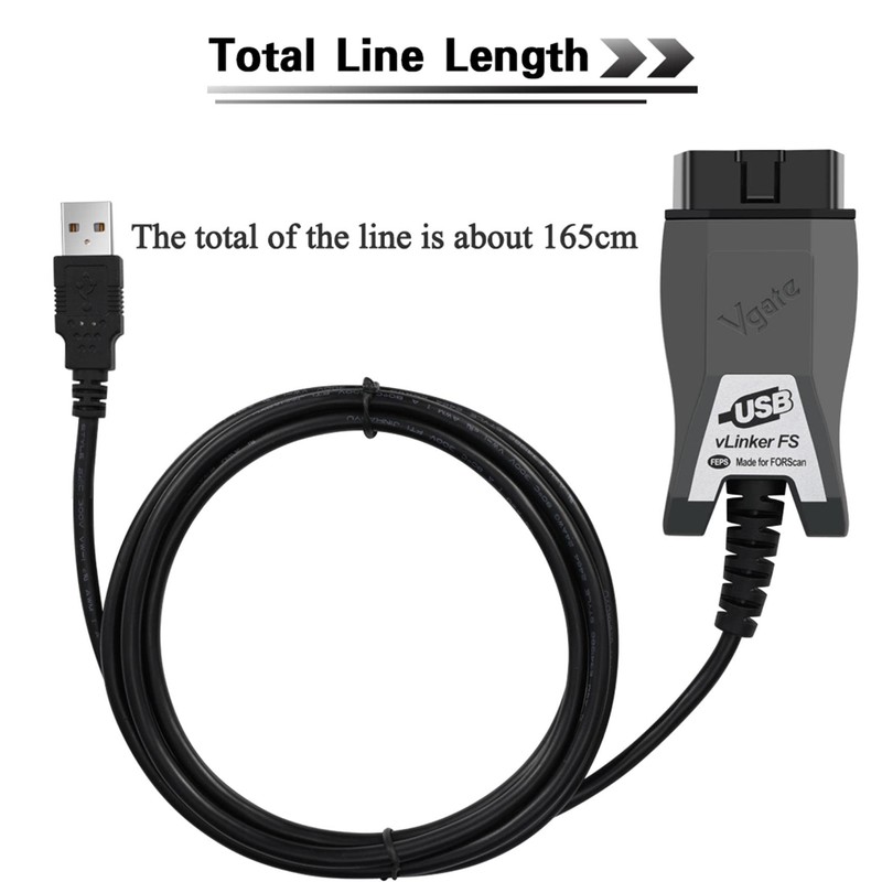 vLinker FS OBD2 USB Adapter für for-Scan HS/MS-CAN Auto Switch