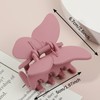 aoozleny Hair Claw Clips 4PCS Butterfly Hair Clips 2.6Inch Non