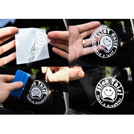 Nebraska Roots Decal | White | Made in USA by Stick This! | Sticker for Car or Truck Windows, Laptop, Water Bottle, Tablets etc. | 5.25" x 2.75" |