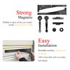 Decorative Magnetic Garage Door Hardware Accents Set (8 Set with