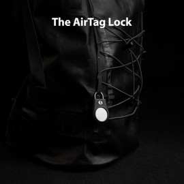 TagVault™ Security Lock Compatible with AirTag (4 Pack) - The Secure Lock Case | Oversized Machined Screw, Waterproof, Compact | Great for Keychains, Backpacks & Purses | Elevation Lab