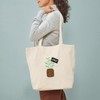 CafePress Sage Garden Tote Bag Reusable Natural Beige Canvas Shopping