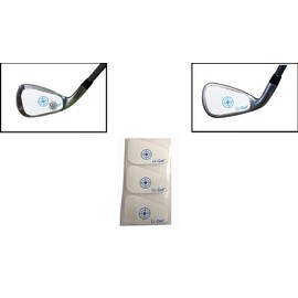 LL-Golf ® Set of 150 Golf Impact Tapes/Label of Choice for Driver/Wood or Iron/Wedge/Golf Clubs Impact Stickers/Labels RH (Iron/Wedge)