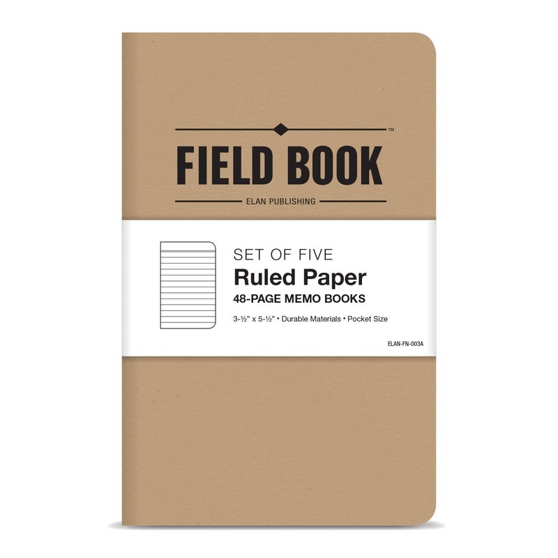 ELAN Publishing Company Publishing ELAN-FN-003A Field Notebook, 3.5" x 5.5",