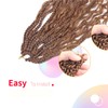 Niseyo Goddess Box Braids Crochet Hair 12 Inch 8 Packs