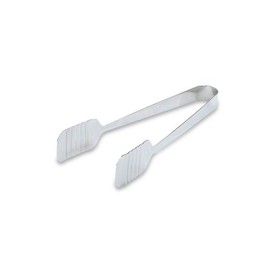 Mirror Finish S/S Tender-Touch Pastry Tong, 9-1/4"