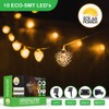 Touch Of ECO CRYSTALITES Solar Powered String Lights - Orb,