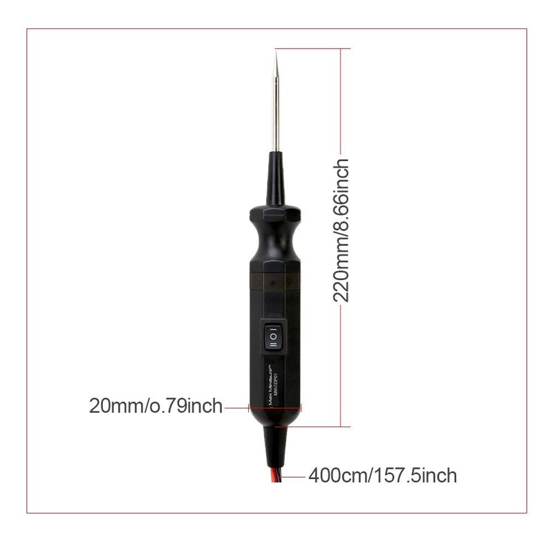 Automotive Power Probe 6-24 Volt Digital Multi Tester Circuit Tester