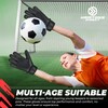 Hamtons Professional Goalkeeper Gloves - Durable Grip, Anti-Slip Design with