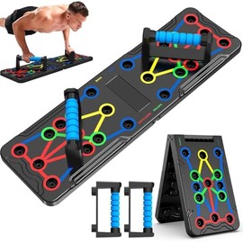 Havenity Push Up Board - 36-in-1 Foldable Pushup Fitness Stand for Portable Strength Training. Rugged, Stable Equipment for Home Gym Workout for Men & Women