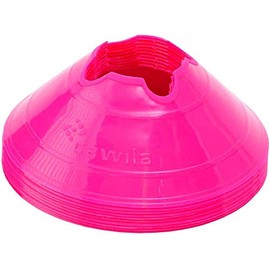 Cawila M Marker Disks M Set of 10, Unisex, Markierungsscheiben M, 10er Set, Pink, 6 cm