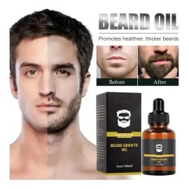 2×aceite Para Barba 5 Ml Para Hacer Crecer La Barba Más Gru