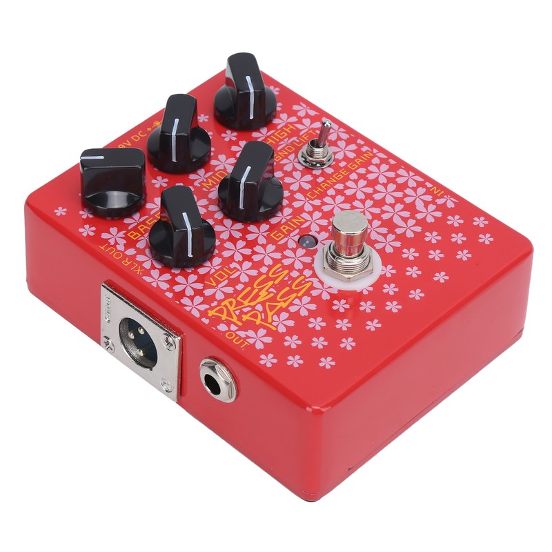 Bass Guitar Effects Pedal Driver with DI Tube Amplifier XLR